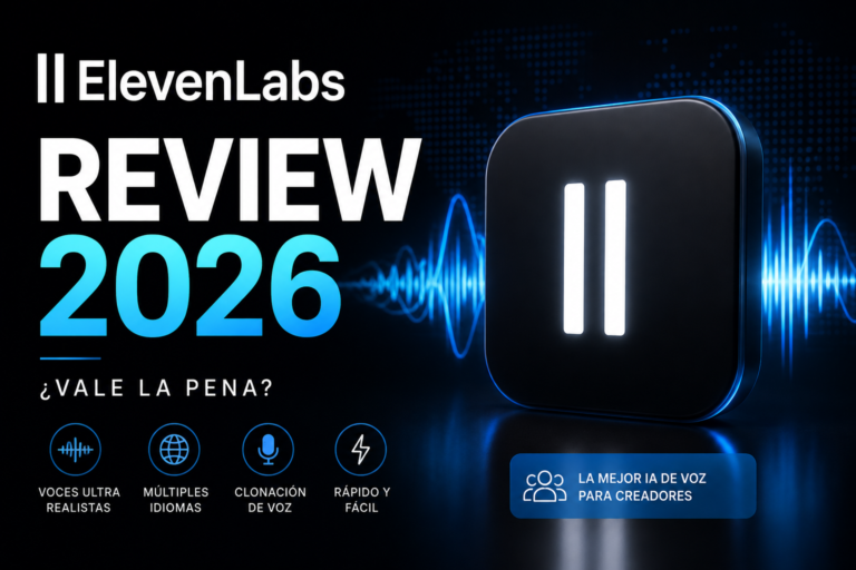 ElevenLabs Review 2026: ¿Vale la pena?